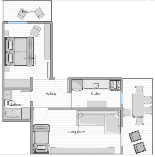 Kariani Beach Apartment Karianí Exterior foto